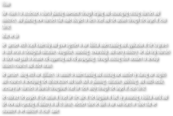 VisionOur vision...